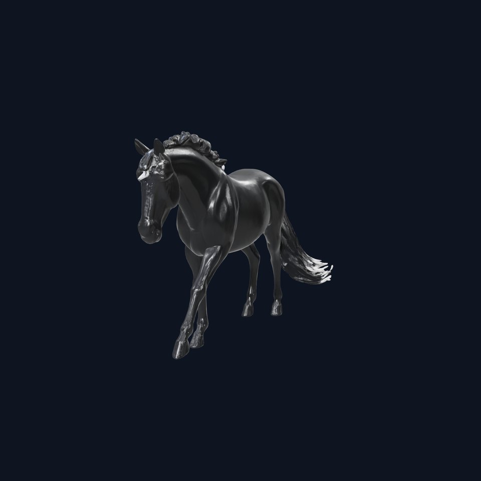 Dynamic Black Horse model pack